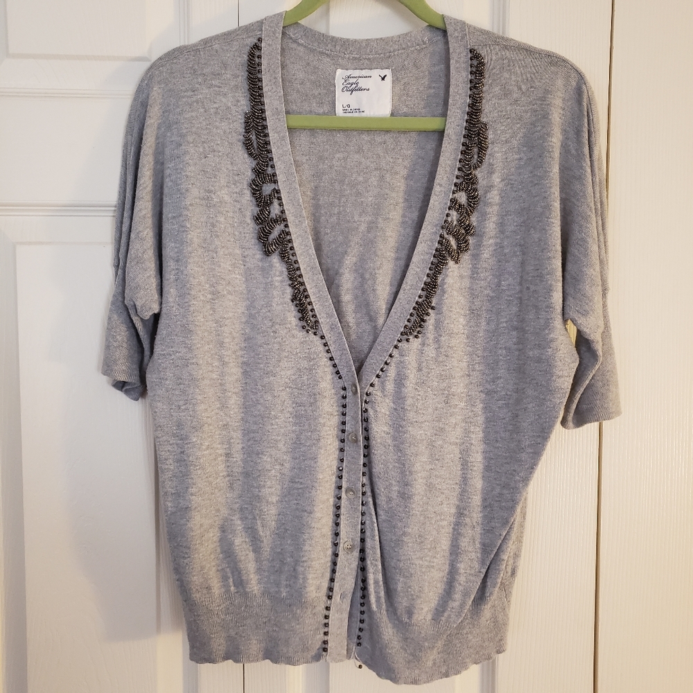 American Eagle Beaded Shrug